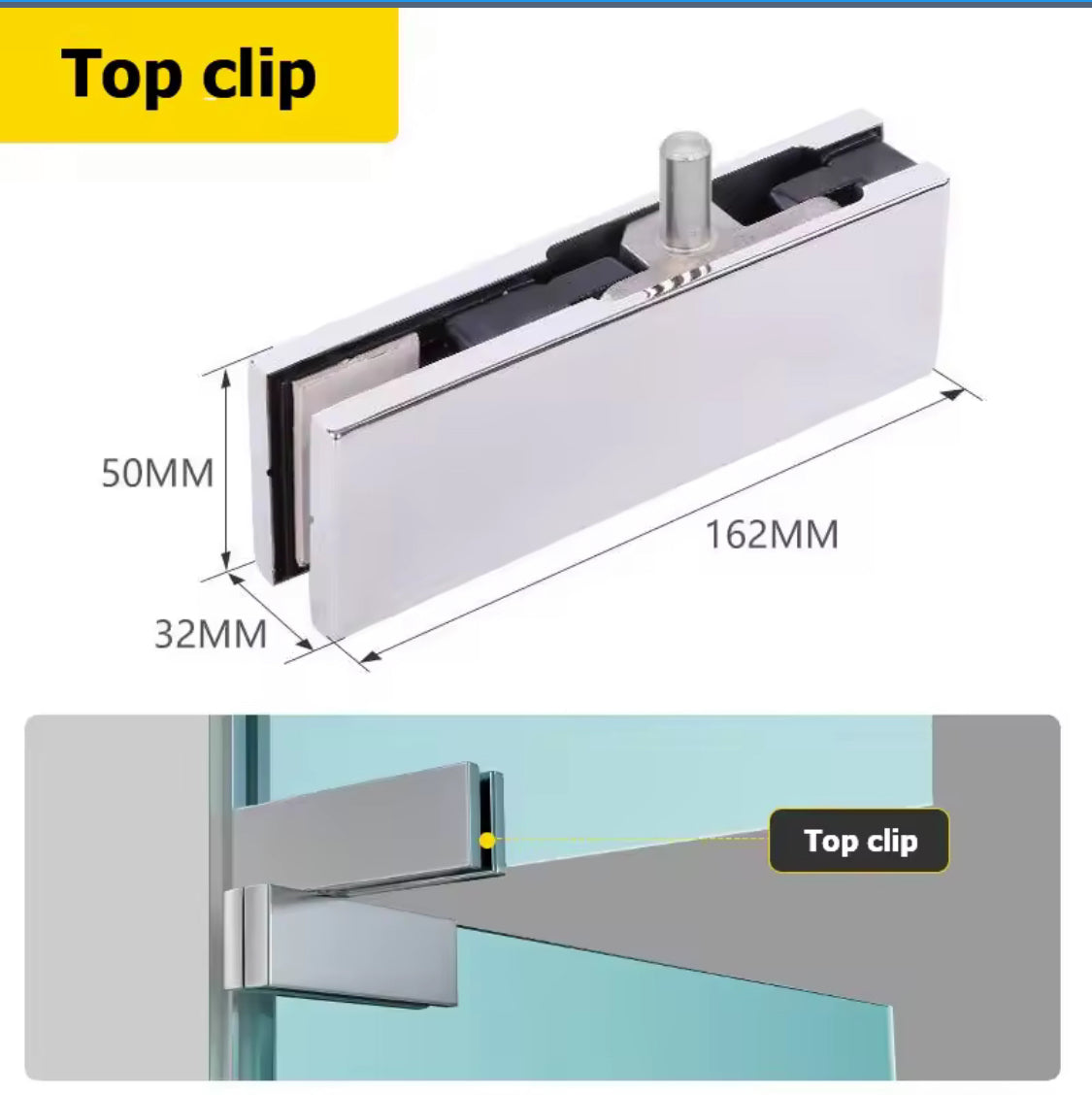 Marvell Stainless Steel Glass Door Patch Fittings – Lock, 10, 20, 30 & 40 Series – Polished Finish