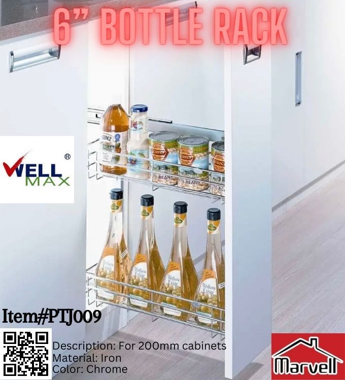 Wellmax 2 Layer 6” Bottle Rack PTJ009