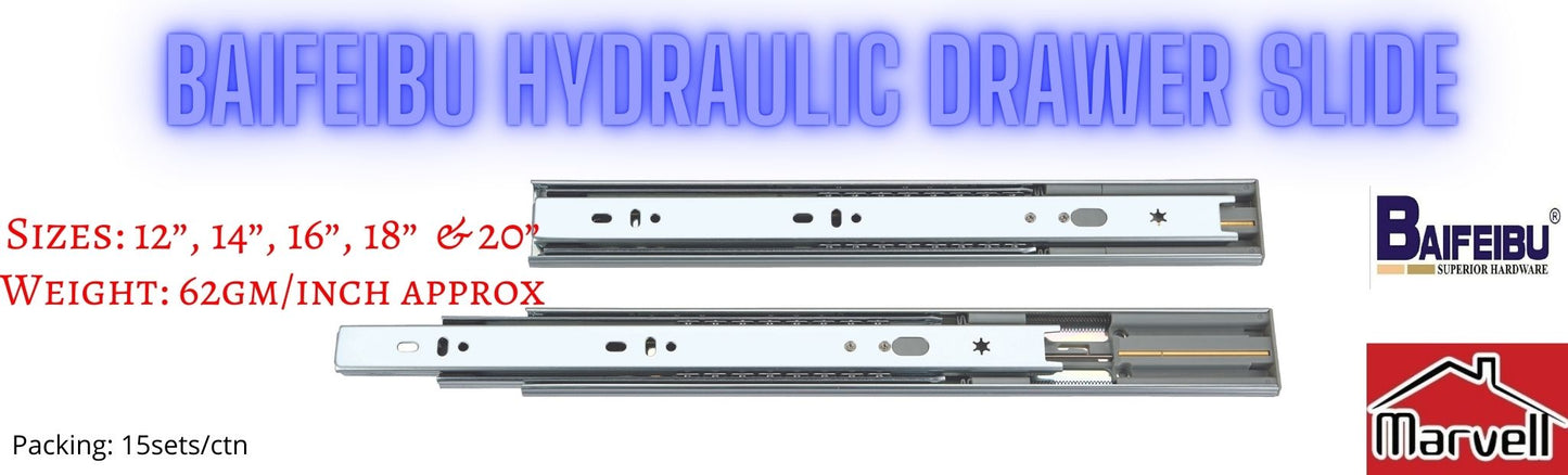 Baifeibu Hydraulic/Soft Closing Drawer Slide