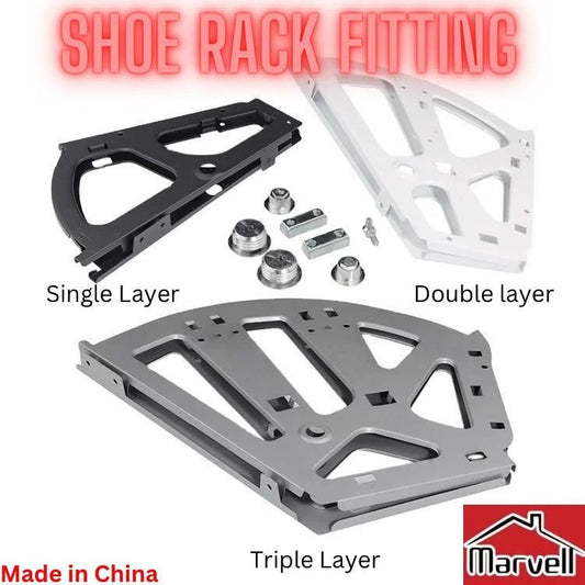Show Rack Single, Double & Triple Layer Fitting