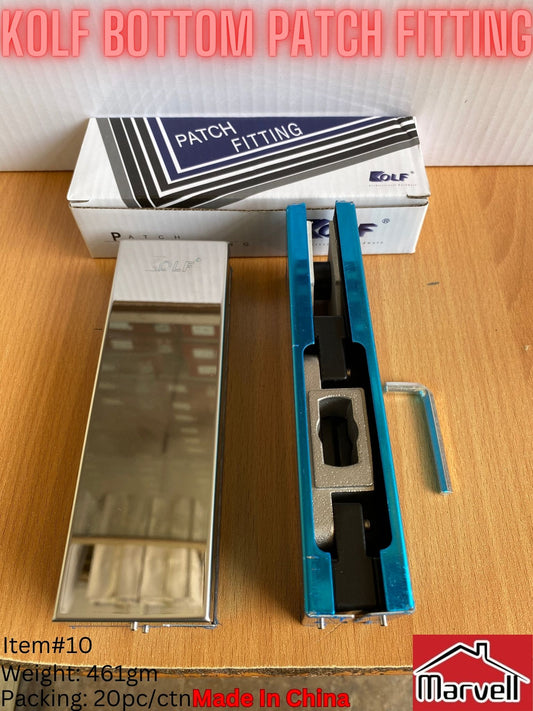 KOLF Bottom Patch Fitting No. 10 For Glass Doors