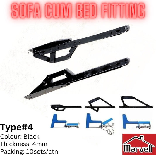 Marvell Sofa Cum Bed Fitting Type#4