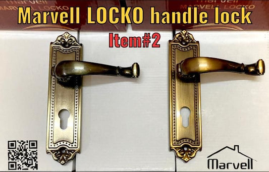 Marvell Locko Iron Plate Medium Body Handle Lock (Only Handle)