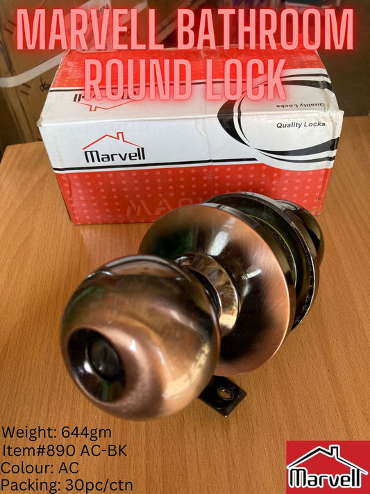 Marvell Gensh Type Round Lock - Bathroom