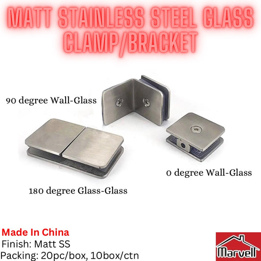 Stainless Steel Glass Clamp/Brackets