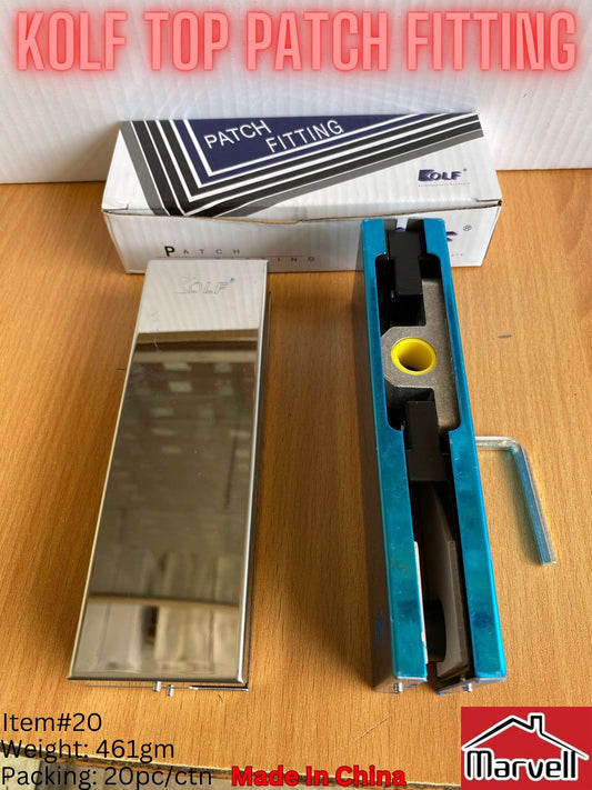KOLF ‘Top’ Patch Fitting No. 20 For Glass Doors