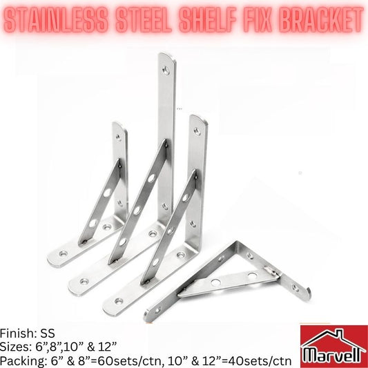 Stainless Steel Fix Bracket (Heavy)