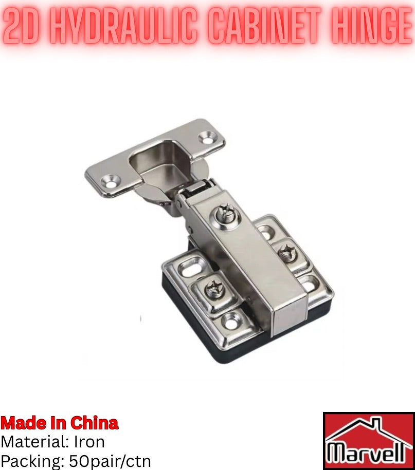 2D Soft Closing Cabinet Hinge