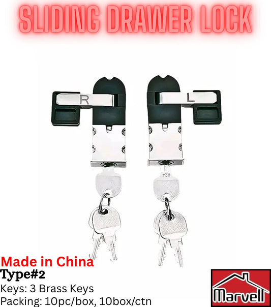Sliding Cabinet Lock | Type#2