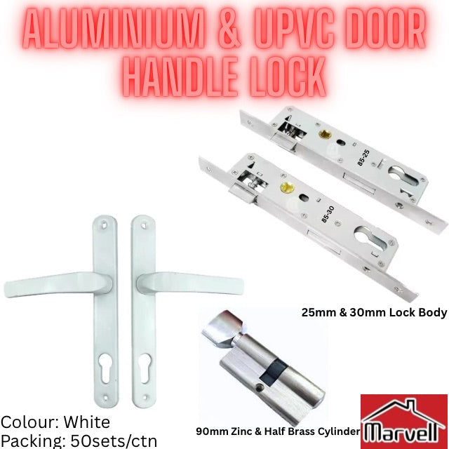 UPVC & Aluminum Doors Handle Lock